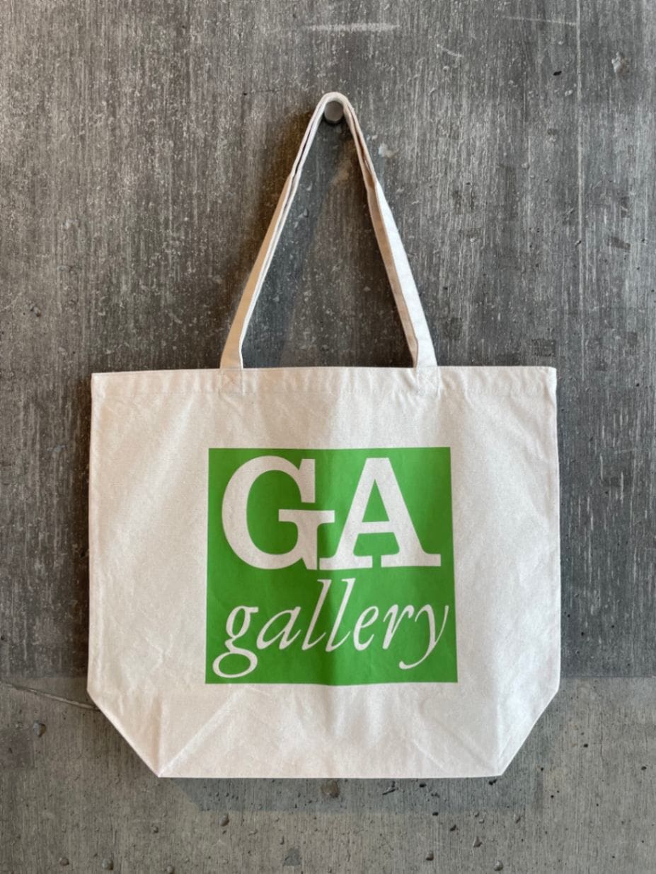 GAオリジナルトートバッグL　【GA Gallery グリーン】
