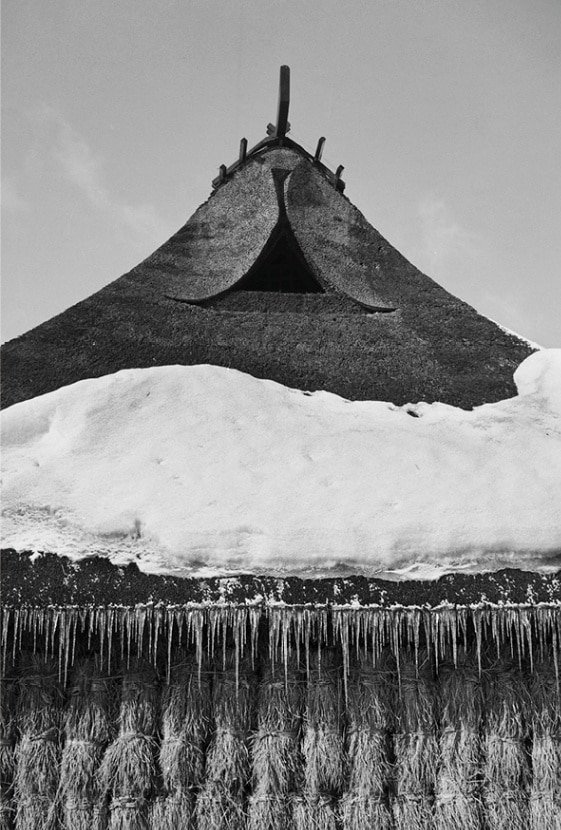 「日本の民家一九五五年」ポストカード　08：陸羽・岩代