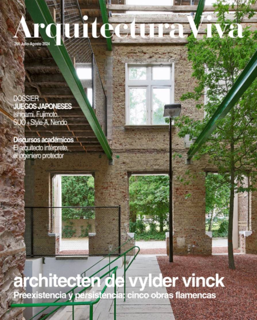 Arquitectura Viva 266：アーキテクテン・デ・ヴィルダー・ヴィンク