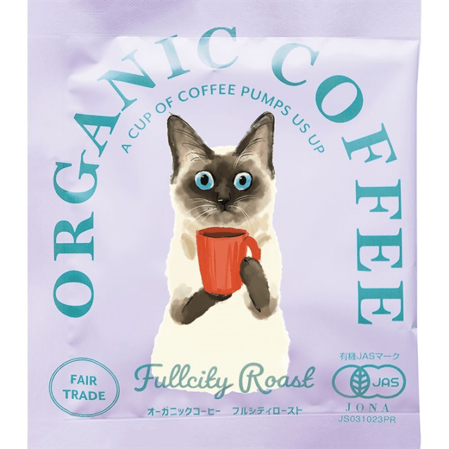 オーガニックドリップコーヒー1pc　フルシティロースト