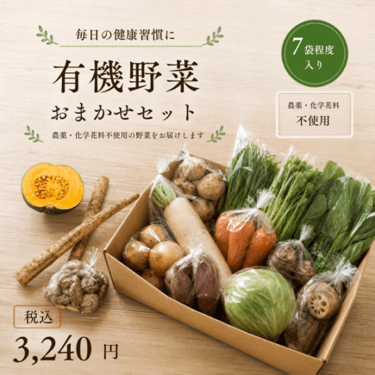 有機野菜 おまかせセット