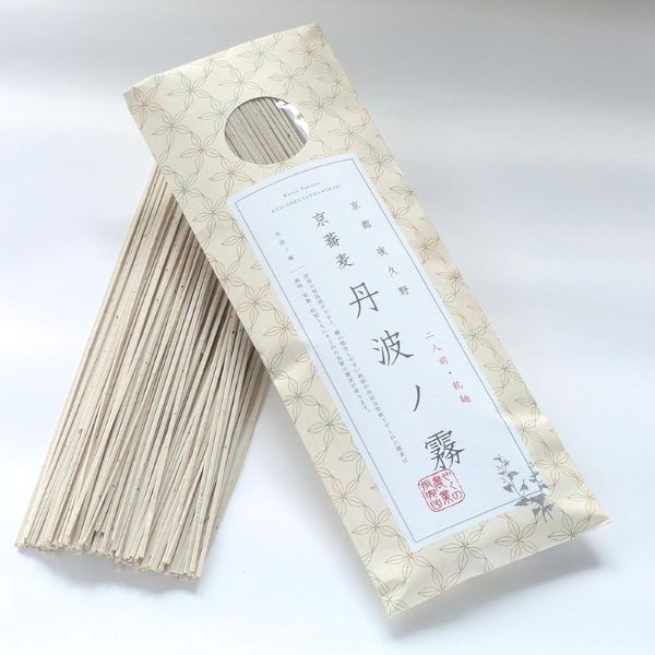 【訳アリ特価品】乾麺 京蕎麦 丹波ノ霧　160g（2人前）特製つゆ　25ml×2袋