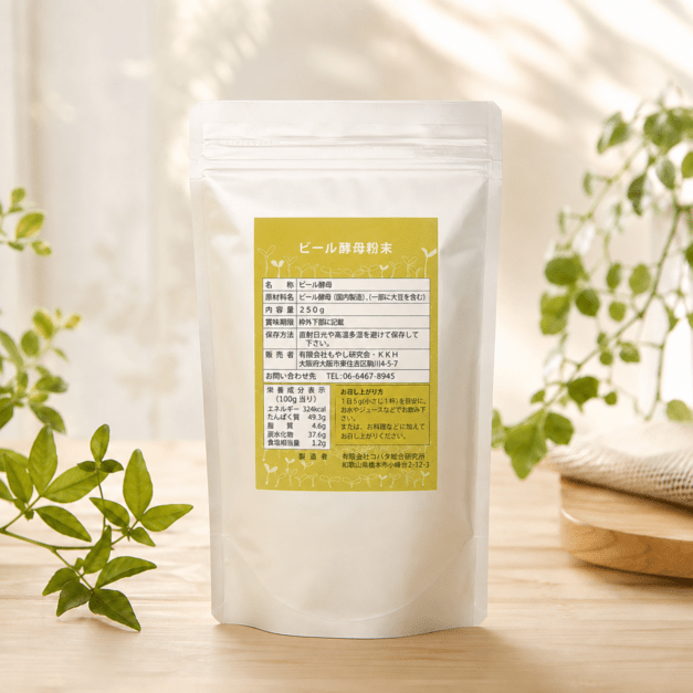 乾燥ビール酵母粉末(250g)