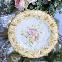 ������륦�����������ѹ������     Royal Worcester English Wild Flower Plate