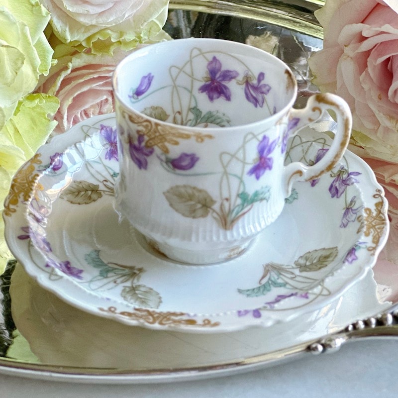 アビランド リモージュ アンペラトリス・ユージェニー　リーフボウル　② Imperatrice Eugenie 『アンペラトリス ユジェニー』 | HAVILAND