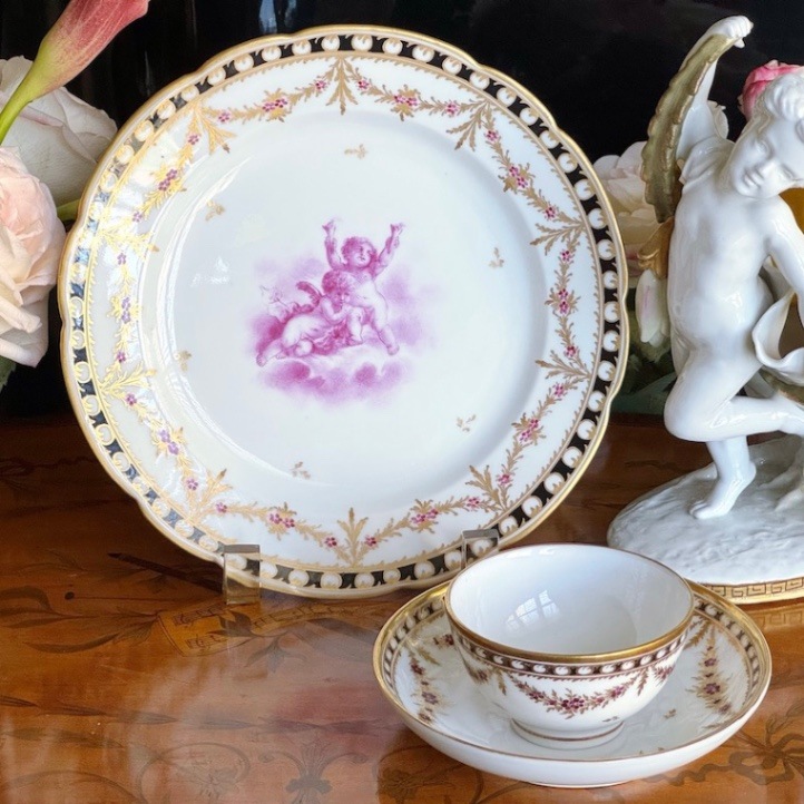 素敵❗️❗️アンティーク　陶器　西洋　スタンド 即納！瀬戸ノベルティ 古代人形スタンドランプ マスターズ陶芸 電気