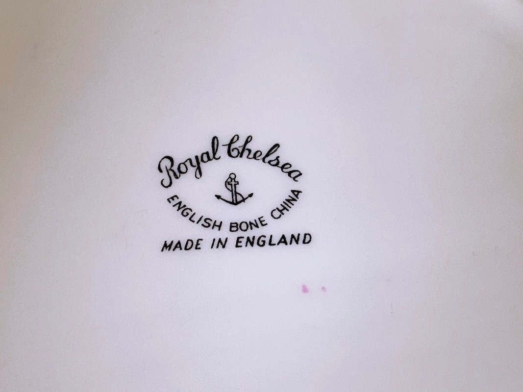 륷󥷡꡼ޡ奬ݥå    Royal Chelsea Swansea Rose Creamer & Sugar Pot