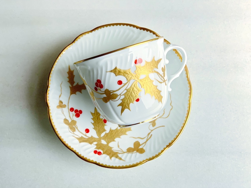 ジノリ 最高級 手描サヴォイア家森の果実 ドングリ