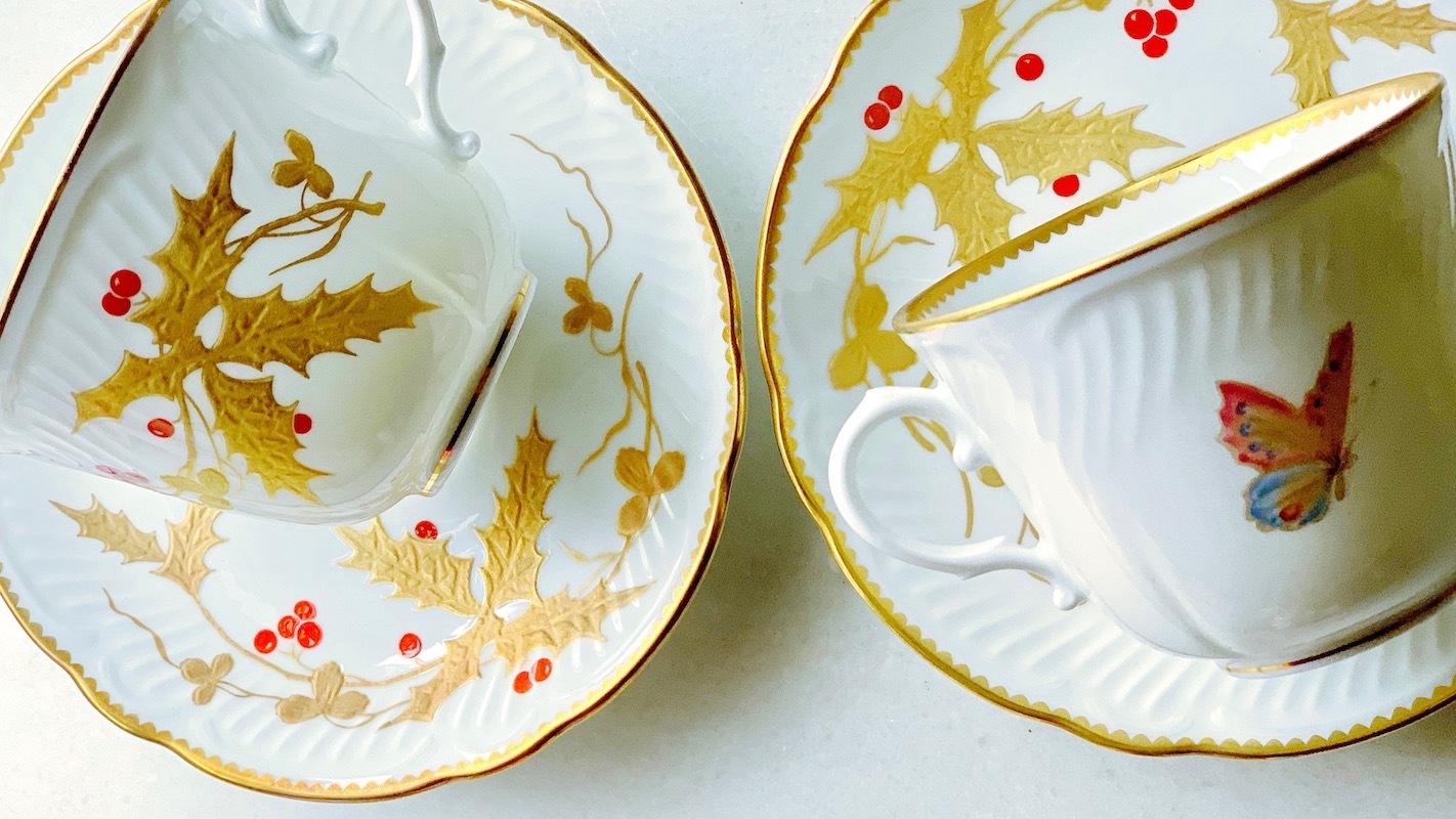 リチャードジノリ サヴォイア家 森の果実 デザートプレート リチャード