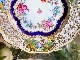 ɥ쥹ǥ󡡥ɥĤ鯤ȥ֡ƩĦץ졼    Dresden Rose Bouquet Reticulated Plate