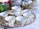 ������ɡ����Υꡡ�ե����ĥ����鯤Ⱦ��֤Υ������ɡ��ƥ������å�    Old Ginori Rose & Flowers Garland Tea Set