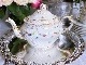 ������ɡ����Υꡡ�ե����ĥ����鯤Ⱦ��֤Υ������ɡ��ƥ������å�    Old Ginori Rose & Flowers Garland Tea Set