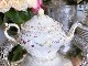 ������ɡ����Υꡡ�ե����ĥ����鯤Ⱦ��֤Υ������ɡ��ƥ������å�    Old Ginori Rose & Flowers Garland Tea Set