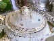 ������ɡ����Υꡡ�ե����ĥ����鯤Ⱦ��֤Υ������ɡ��ƥ������å�    Old Ginori Rose & Flowers Garland Tea Set