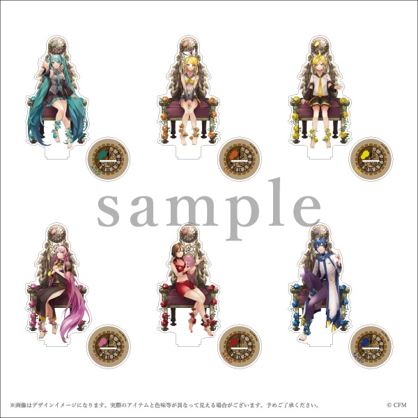 【初音ミク Cageclockwork voice of hope】アクリルスタンド A (通常衣装ver.) 全6種