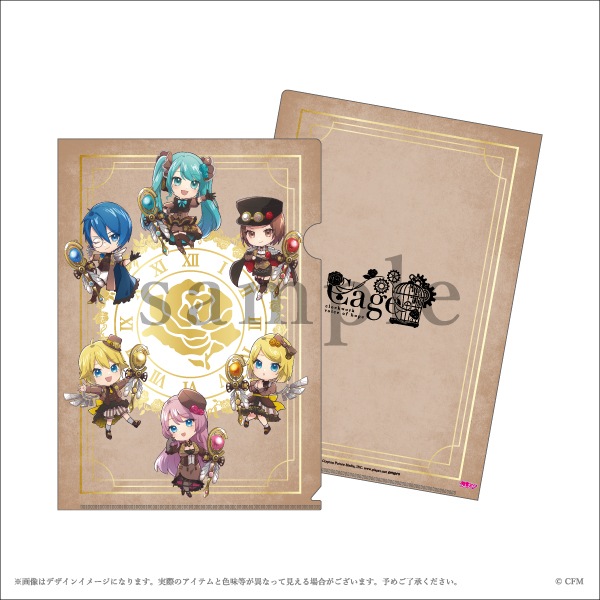 【初音ミク Cageclockwork voice of hope】A4クリアファイル ＜Cage ver.＞