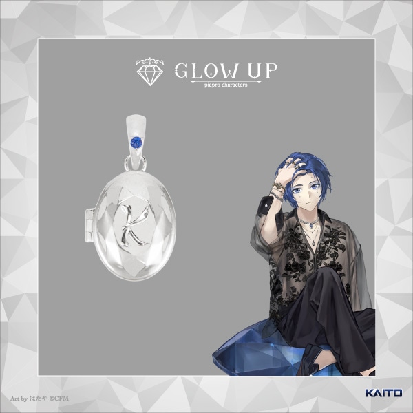 初音ミク　イニシャルペンダントトップ 初音ミク「Glow up」】＜KAITO＞ロケットペンダントトップ
