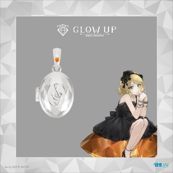 初音ミク「Glow up」】＜鏡音リン＞ロケットペンダントトップ