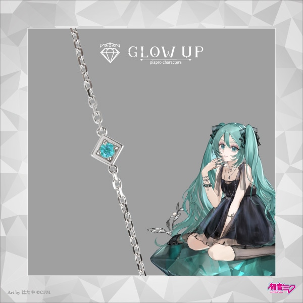初音ミク「Glow up」】＜初音ミク＞チェーンネックレス（60cm）