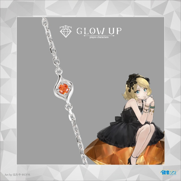 初音ミク「Glow up」】＜鏡音リン＞チェーンネックレス（60cm）