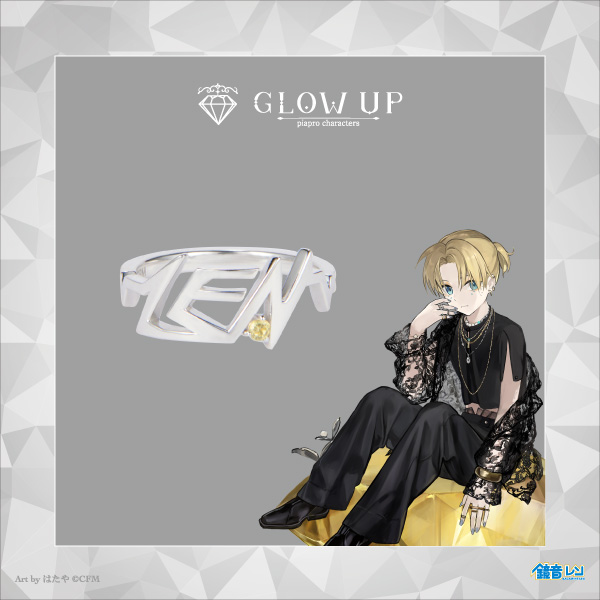 【ETERNO RECIT】鏡音レンモチーフリング　11号 初音ミク「Glow up」】＜鏡音レン＞モチーフリング