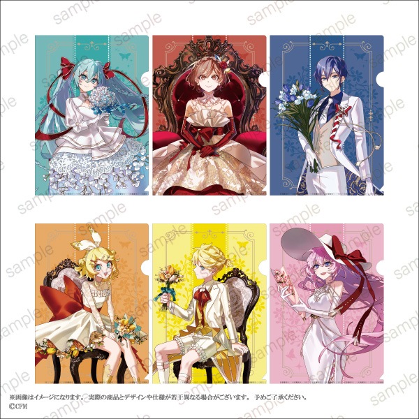 MEIKO 20th Anniversary】A4クリアファイル KIKA ver. 全6種