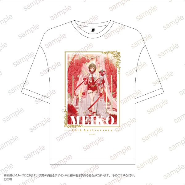 MEIKO 20th Anniversary】ビッグシルエットTシャツ A ver.