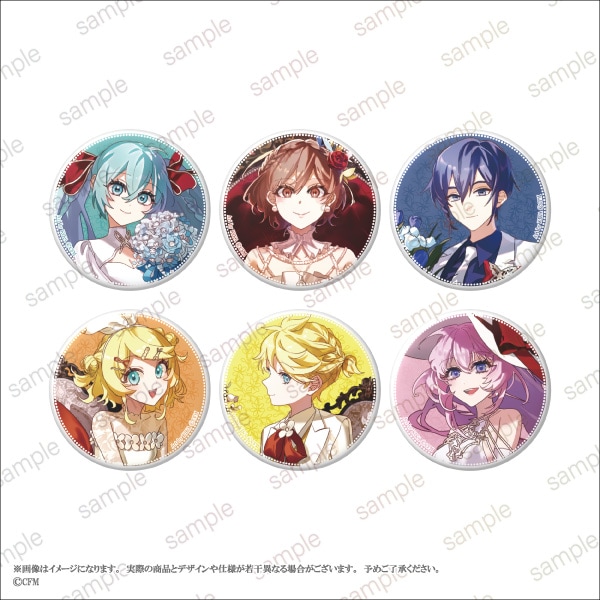 MEIKO 20th Anniversary】缶バッジ KIKA ver. 全6種