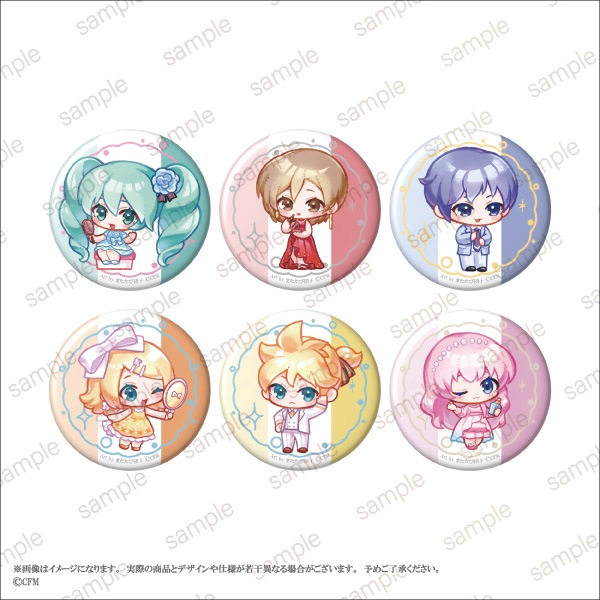 MEIKO 20th Anniversary】缶バッジ またたび団子 ver. 全6種