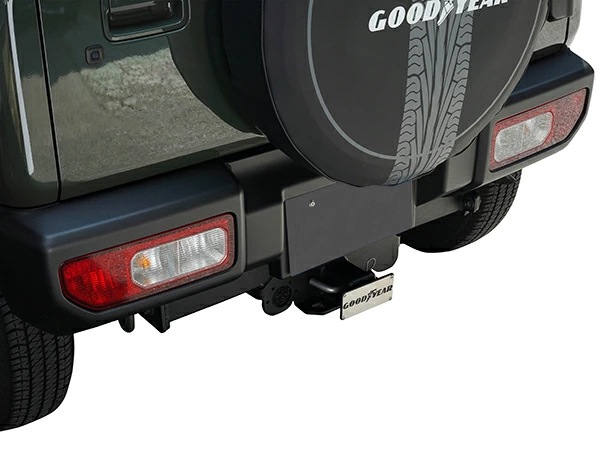 GOODYEARロゴ入 メタル ヒッチカバー