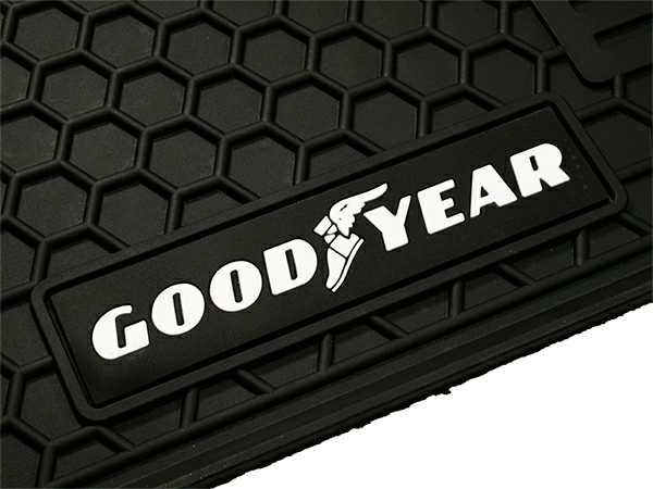 GOODYEARロゴ入 ラバーフロアマット 160系 プロボックス ガソリン車