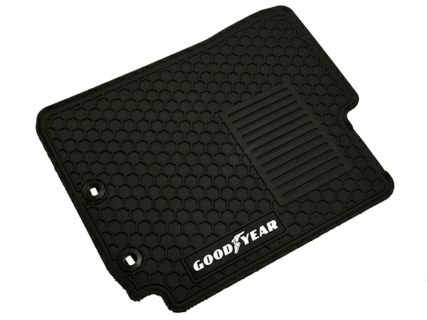 GOODYEARロゴ入 ラバーフロアマット 160系 プロボックス ガソリン車