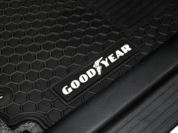 GOODYEARロゴ入 ラバーフロアマット 160系 プロボックス ガソリン車