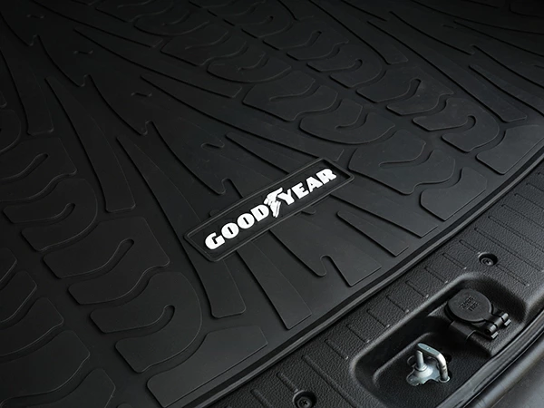 GOODYEARロゴ入 ラバー ラゲッジマット 160系 プロボックス ガソリン車