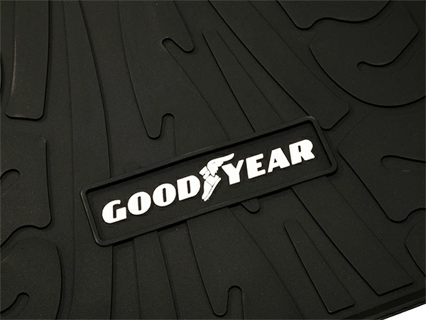GOODYEARロゴ入 ラバー ラゲッジマット 160系 プロボックス ガソリン車