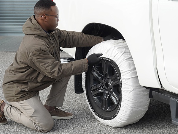 GOODYEAR グッドイヤー スノーソックス 布製 タイヤチェーン SUPER R / XXLサイズ