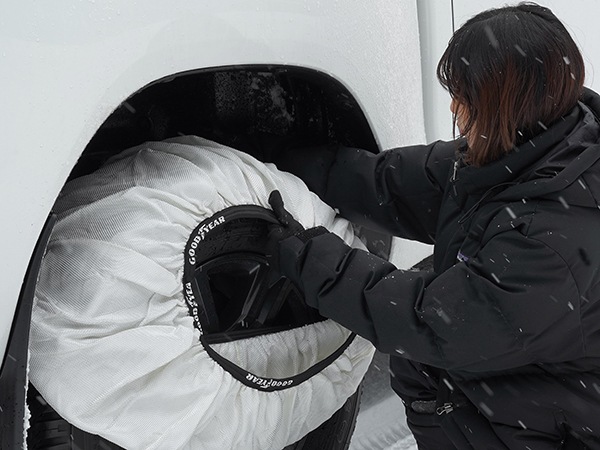 GOODYEAR グッドイヤー スノーソックス 布製 タイヤチェーン SUPER R / XXLサイズ