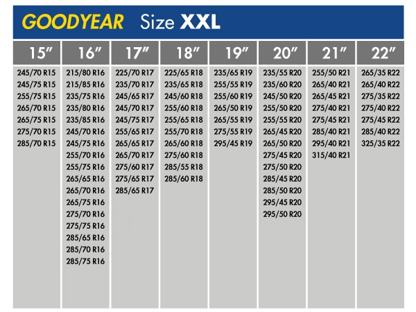GOODYEAR グッドイヤー スノーソックス 布製 タイヤチェーン SUPER R / XXLサイズ