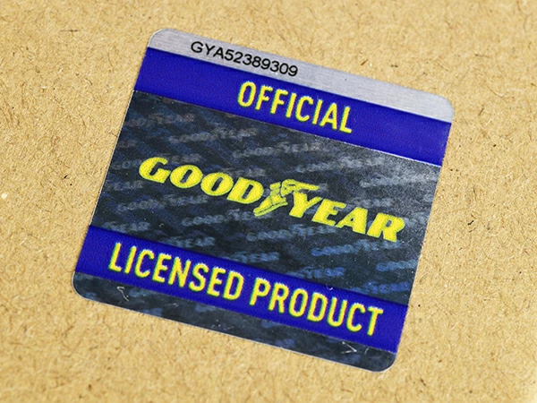 GOODYEARロゴ入 ナンバーフレーム 2個セット