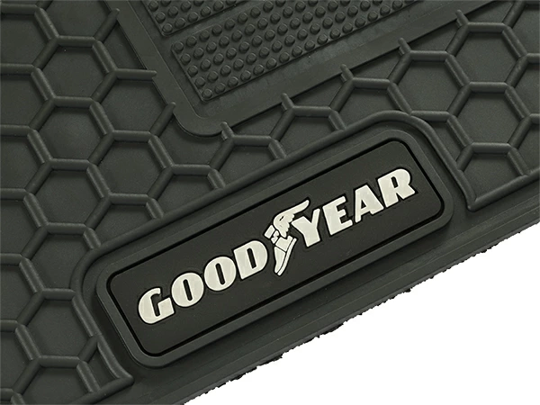 GOODYEAR正規品】 日産 NV200バネット ワゴン M20 平成21年5月～現行）ラバーフロアマット オールウェザーマット ラバーマット 3枚セット フロント 運転席 助手席 セカンド 後部座席