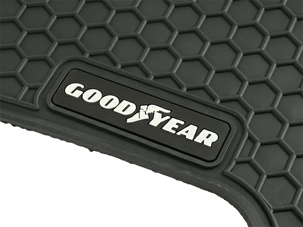 GOODYEAR 日産 NV200バネット ワゴン（M20 平成21年5月～現行）ラバーフロアマット オールウェザーマット ラバーマット 1枚 セカンド 後部座席
