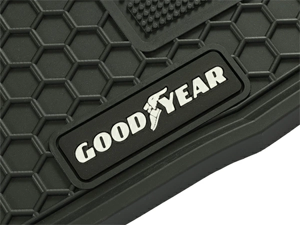 GOODYEAR　三菱 トライトン（LC2T 令和6年2月～現行 GLS GSR）ラバーフロアマット オールウェザーマット ラバーマット 5枚セット フロント 運転席 助手席 リア セカンドシート