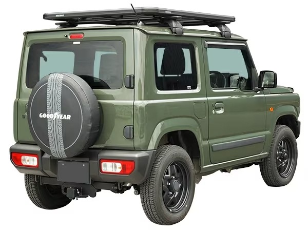 GOODYEAR ソフト スペアタイヤカバー 背面タイヤカバー タイヤパターン ブラック 195/80R15 スズキ ジムニーノマド JC74W ジムニー5ドア