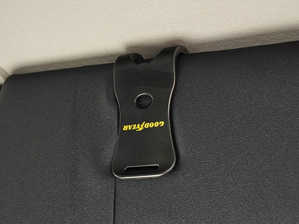GOODYEAR サンバイザースクリーン(クリップ式 偏光 390mm×150mm) 日除け 紫外線カット UVカット サングラス不要