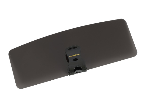 GOODYEAR サンバイザースクリーン(クリップ式 偏光 390mm×150mm) 日除け 紫外線カット UVカット サングラス不要