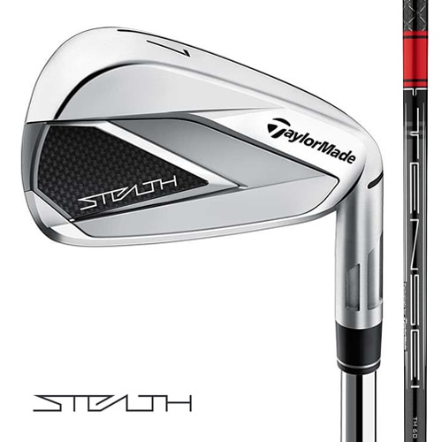 ステルスHD 5本組(#6〜PW)テンセイレッド TM60カーボンシャフト S テーラーメード ステルス アイアン 5本セット (#6〜PW) テンセイ