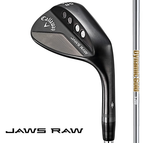 日本仕様 キャロウェイ JAWS RAW ブラック ウェッジ Dynamic Gold HT 