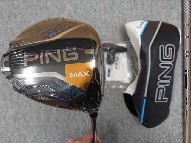 PING G440 MAX TOUR CHROME日本仕様 65：S 10.5° 未使用品 日本仕様 ピン G440 MAX マックス ドライバー 純正