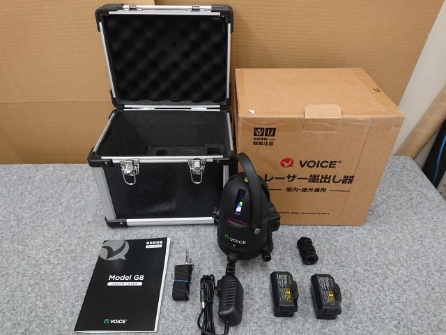 中古】 VOICE グリーンレーザー墨出し器 Model-G8 | ゴルフクラブの