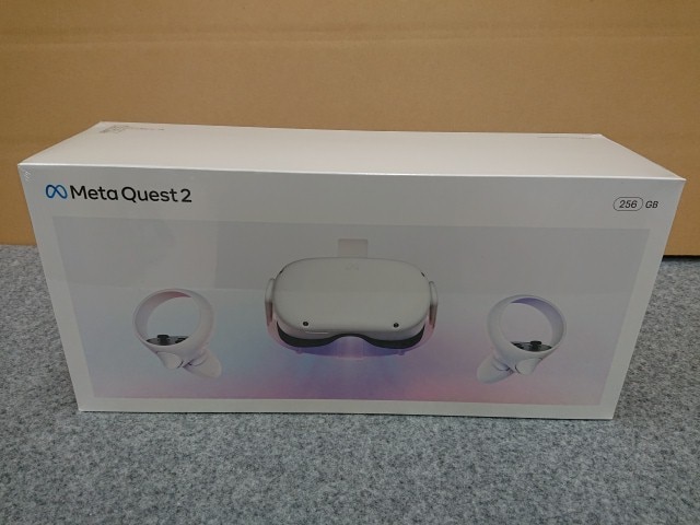 未使用品】 Meta QUEST 2 256GB VRヘッドセット メタクエスト2 KW49CM